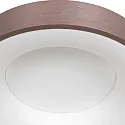 Steinhauer LED Deckenleuchte RINGLEDE, Ø 30cm, 30W 2700K 2800lm, direkt / indirekt, dimmbar, bronze