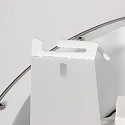 Steinhauer LED Deckenleuchte RINGLEDE, Ø 30cm, 30W 2700K 2800lm, direkt / indirekt, dimmbar, bronze