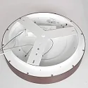 Steinhauer LED Deckenleuchte RINGLEDE, Ø 30cm, 30W 2700K 2800lm, direkt / indirekt, dimmbar, bronze