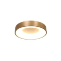 Steinhauer LED Deckenleuchte RINGLEDE, Ø 30cm, 30W 2700K 2800lm, direkt / indirekt, dimmbar, gold matt