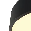Steinhauer LED Deckenleuchte RINGLEDE, Ø 30cm, 30W 2700K 2800lm, direkt / indirekt, dimmbar, schwarz matt