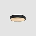 Steinhauer LED Deckenleuchte RINGLEDE, Ø 30cm, 30W 2700K 2800lm, direkt / indirekt, dimmbar, schwarz matt