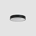 Steinhauer LED Deckenleuchte RINGLEDE, Ø 30cm, 30W 2700K 2800lm, direkt / indirekt, dimmbar, schwarz matt