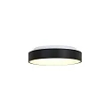 Steinhauer LED Deckenleuchte RINGLEDE, Ø 30cm, 30W 2700K 2800lm, direkt / indirekt, dimmbar, schwarz matt