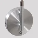 wall luminaire NATASJA with switch, with flex arm GU10 IP20, steel brushed dimmable