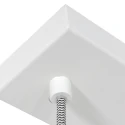 Mexlite Pendelleuchte BJORR, 3-flammig, 3x E27, weiß matt / buche natur natur