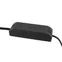 Steinhauer table lamp ANCILLA 1 flame, short, with switching function, conical E27 IP20, black matt dimmable