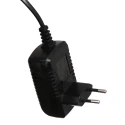 Mexlite LED Stehleuchte / Leseleuchtee SERPENT, 6W 2700lm 600lm, mit gummiertem Flexarm + Push-Dimmer, stahl gebürstet / schwarz