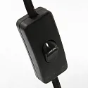 Steinhauer table lamp PIMPERNEL down, round, with switch, with plug, conical E27 IP20, bronze 