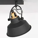 Mexlite wall and ceiling luminaire NOVÉ 2 flames, adjustable E14 IP20, black matt dimmable