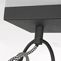 Mexlite wall and ceiling luminaire NOVÉ 2 flames, adjustable E14 IP20, black matt dimmable