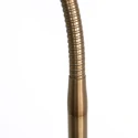 Mexlite LED Stehleuchte PLATU, mit Flexarm, 10W 2700-4000K (CCT) 900lm, mit Touch-Dimmer, bronze