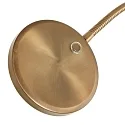 Mexlite LED Stehleuchte PLATU, mit Flexarm, 10W 2700-4000K (CCT) 900lm, mit Touch-Dimmer, bronze