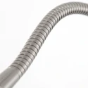 Mexlite floor lamp PLATU with flex arm, with touch dimmer IP20, steel dimmable