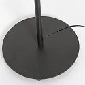Mexlite LED Stehleuchte PLATU, mit Flexarm, 10W 2700-4000K (CCT) 900lm, mit Touch-Dimmer, schwarz matt