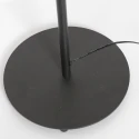 Mexlite LED Stehleuchte PLATU, mit Flexarm, 10W 2700-4000K (CCT) 900lm, mit Touch-Dimmer, schwarz matt