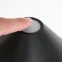 Steinhauer Outdoor LED Akku-Tischleuchte ANCILLA, IP54, Up/Down, 3W 2700K 270lm, mit Touch-Dimmer + USB-Kabel, schwarz matt