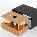 wall luminaire MURO up / down, square, flat, adjustable G9 IP20, black matt dimmable