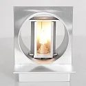 Steinhauer wall luminaire MURO up / down, square, cylindrical, adjustable G9 IP20, steel brushed dimmable
