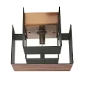 Steinhauer Wandleuchte 1-f. 