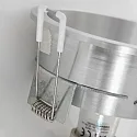 Steinhauer Einbauleuchte PÉLITE SPOT, IP20, rund, Ø 10cm, rückversetzt, GU10 max. 40W, starr, stahl gebürstet