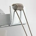 Steinhauer Einbauleuchte PÉLITE SPOT, IP20, rund, Ø 10cm, rückversetzt, GU10 max. 40W, starr, weiß matt