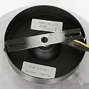 Steinhauer ceiling luminaire REFLEXION E27 IP20, black dimmable
