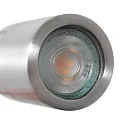 LED Wandleuchte UPROUND, 1-flammig, GU10, 4,9W, 2700K, IP20, stahl