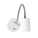 Mexlite LED Wandleuchte UPROUND, 1-flammig, GU10, 4,9W, 2700K, IP20, weiß