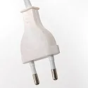 Mexlite LED Wandleuchte UPROUND, 1-flammig, GU10, 4,9W, 2700K, IP20, weiß