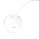 Mexlite LED Wandleuchte UPROUND, 1-flammig, GU10, 4,9W, 2700K, IP20, weiß