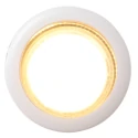 Mexlite LED Wandleuchte UPROUND, 1-flammig, GU10, 4,9W, 2700K, IP20, weiß