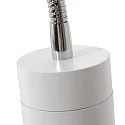 Mexlite LED Wandleuchte UPROUND, 1-flammig, GU10, 4,9W, 2700K, IP20, weiß