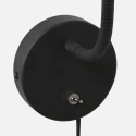 LED Wandleuchte UPROUND, 1-flammig, GU10, 4,9W, 2700K, IP20, stahl