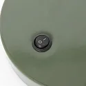 table lamp SPRING tiltable E27 IP20, green 
