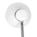 Steinhauer Tischleuchte SPRING, E27, weiß