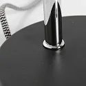 Steinhauer Tischleuchte SPRING, E27, schwarz