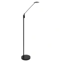 Steinhauer LED Stehleuchte DAPHNE, 1-flammig, 7W, 2700-4000K, 700lm, IP20, dimmbar, schwarz