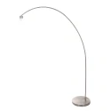 Bogenlampe SOLVA, 1-flammig, E27, IP20, ohne Schirm, stahl