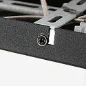 Steinhauer Pendelleuchte STANG, E27, 3-flammig, blau