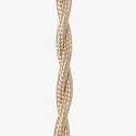 Mexlite pendant luminaire GRAZIOGLASS ?12,5cm E27 IP20, brass