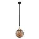 Pendelleuchte BOLLIQUE, E27, Ø 30 cm, messing