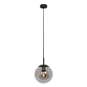 Pendelleuchte BOLLIQUE, E27, Ø 30 cm, schwarz