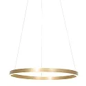 pendant luminaire RINGLUX LED IP20, gold dimmable