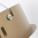 Steinhauer LED Pendelleuchte RINGLUX, 42W, 2700K, 4200lm, gold