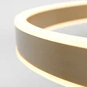 pendant luminaire RINGLUX LED IP20, gold dimmable