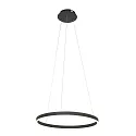 LED Pendelleuchte RINGLUX, 42W, 2700K, 4200lm, schwarz