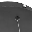 Steinhauer pendant luminaire RINGLUX LED IP20, black dimmable
