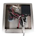 LED Wandleuchte UPROUND, 1-flammig, USB, GU10, 4,9W, 2700K, P20