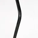 Mexlite LED Wandleuchte UPROUND, 1-flammig, USB, GU10, 4,9W, 2700K, P20, schwarz